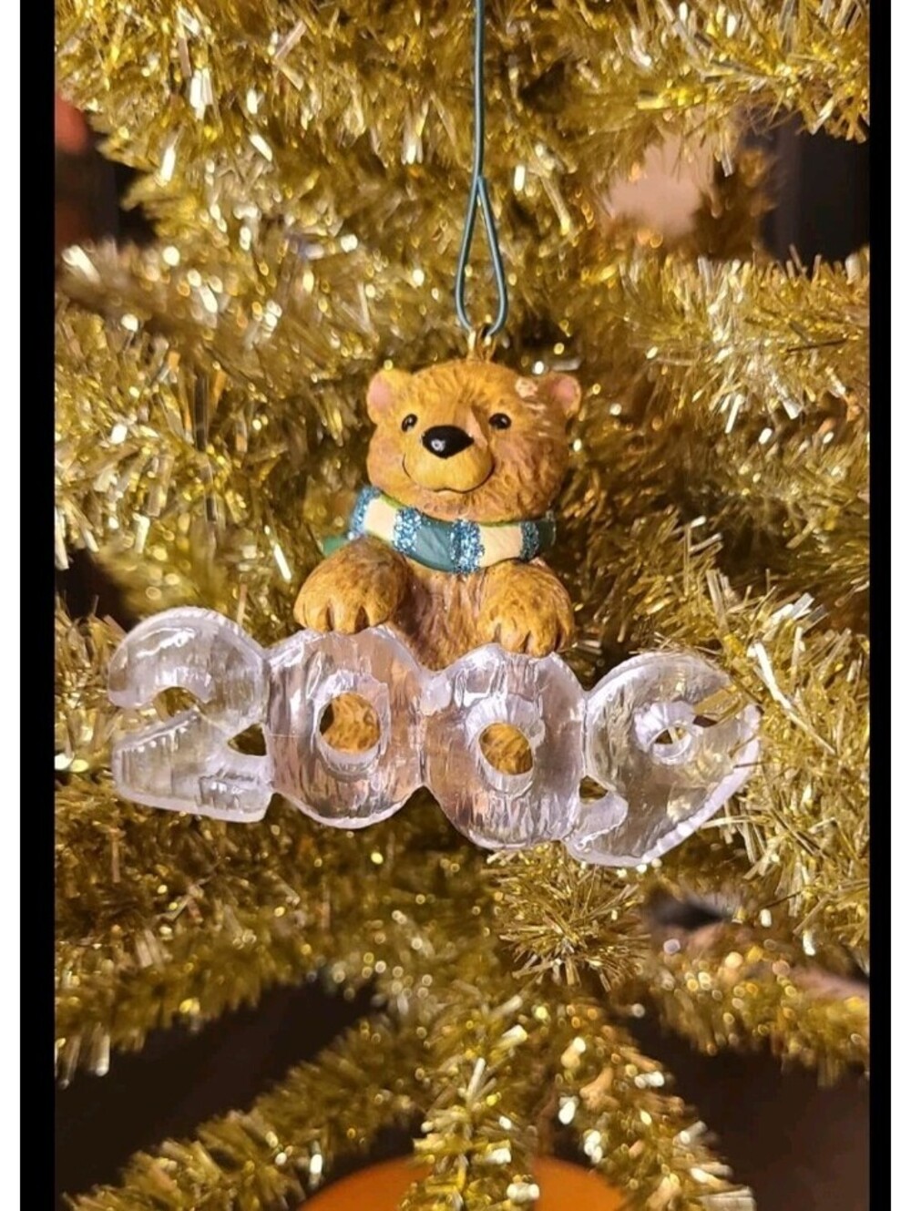 Hallmark Keepsake Ornament 2009 Cool Decade Bear